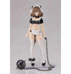 Guilty Princess - Figurine PLAMAX GP-07 Underwear Body Girl Ran & Jelly: Maid Ver. Set 16 cm