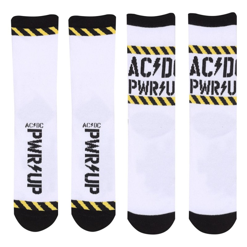 AC/DC - Chaussettes Power Up S-M