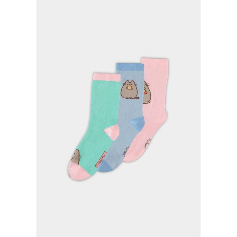 Pusheen - Pack 3 chaussettes  39-42