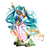 Hatsune Miku - Statuette 1/7 Japan Tour 2023 Thunderbolt 32 cm