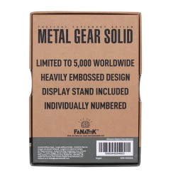 Metal Gear Solid 2 - Lingot Snake Limited Edition