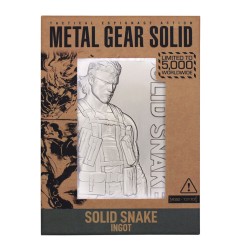Metal Gear Solid 2 - Lingot Snake Limited Edition