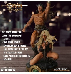 Conan - Statuette 1/6 Static-6 Conan le Barbare (1982) 63 cm