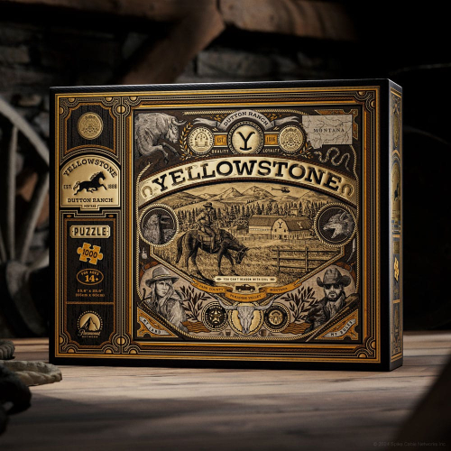 Yellowstone - Puzzle Yellowstone multidimensionnel (1000 pièces)