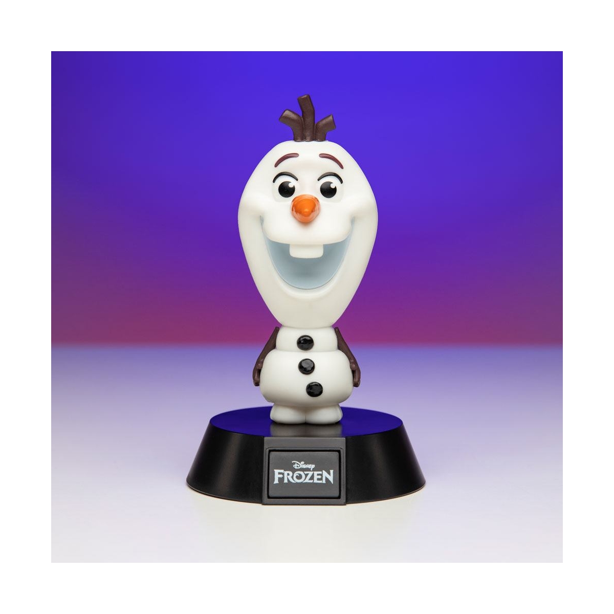 La Reine des neiges 2 - Veilleuse 3D Icon Olaf - Figurine-Discount