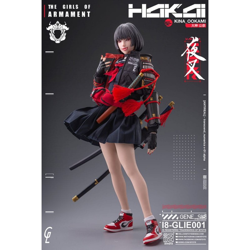 Original Character - I8Toys x Gharliera figurine 1/6 The Girls of Armament Kina Ookami 28 cm