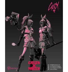 Autre - Mentality Agency Serie pour figurine 1/6 Candy Battle Damaged Ver. 28 cm