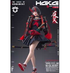 Original Character - I8Toys x Gharliera figurine 1/6 The Girls of Armament Kina Ookami 28 cm