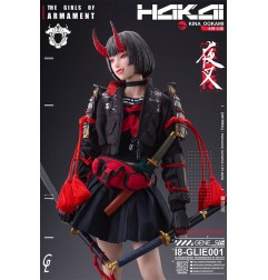 Original Character - I8Toys x Gharliera figurine 1/6 The Girls of Armament Kina Ookami 28 cm