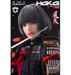 Original Character - I8Toys x Gharliera figurine 1/6 The Girls of Armament Kina Ookami 28 cm