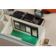 Original Illustration - Maquette papier 1/64 Gas Station 11 cm (re-run)