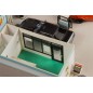 Original Illustration - 1/64 maquette papier 1/64 Gas Station 11 cm (re-run)