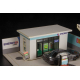 Original Illustration - Maquette papier 1/64 Gas Station 11 cm (re-run)