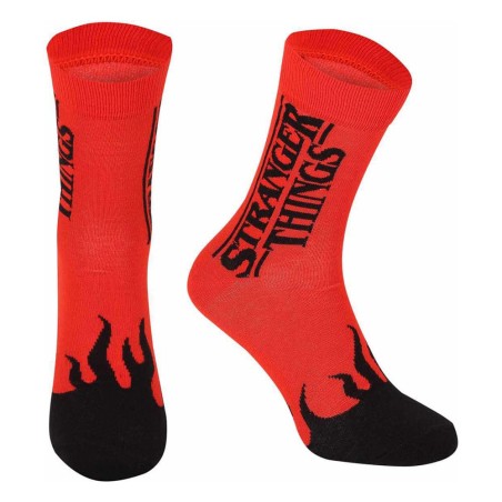 Stranger Things - Chaussettes Red Flame Large