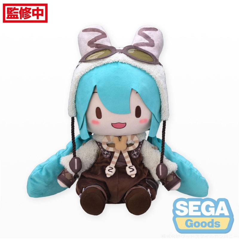 Hatsune Miku - Character Vocal Series 01:  peluche Fuwa Petit  Marshmallow Hot Cocoa Ver. LL 45 cm
