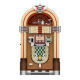 Pantasy Original - Jeu de construction Jukebox 32 cm