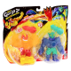 Heroes of Goo Jit Zu Meteor Madness - Pack 2 figurines extensible Flame Blazagon vs. Cacticus 13 cm