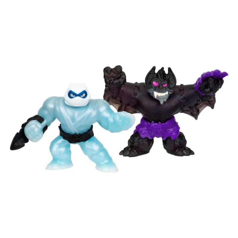 Autre - Heroes of Goo Jit Zu Meteor Madness pack 2 figurines extensible Pantaro vs. Sludgewing 12 cm