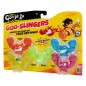 Heroes of Goo Jit Zu Meteor Madness - Pack 5 figurines extensible Goo Slingers Hyper Blast Slingers 5 cm