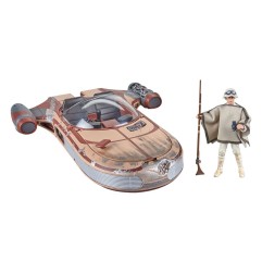 Star Wars - Episode IV Vintage Collection véhicule avec figurine Landspeeder & Luke Skywalker (Tatooine)