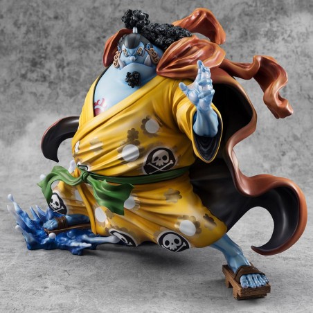 One Piece - Statuette PVC Portrait Of Pirates SA-MAXIMUM Knight of the Sea Jinbe Limited Reprint 25 cm