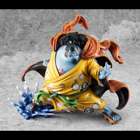 One Piece - Statuette Portrait Of Pirates SA-MAXIMUM Knight of the Sea Jinbe Limited Reprint 25 cm