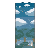 Mon voisin Totoro - Serviette de toilette Under the moon 34 x 80 cm