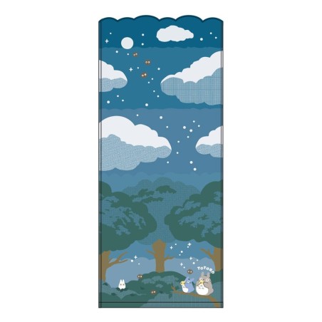Studio Ghibli - Mon voisin Totoro serviette de toilette Under the moon 34 x 80 cm