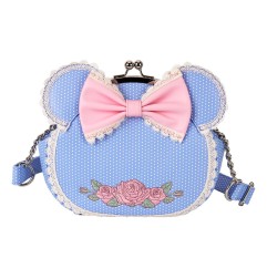 Disney - Sac à bandoulière Minnie Floral and Lace Kisslock By Loungefly