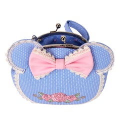 Disney - Sac à bandoulière Minnie Floral and Lace Kisslock By Loungefly