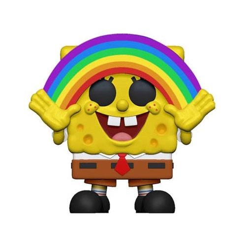 Bob l'éponge - Figurine POP! Bob l'éponge Rainbow 9 cm