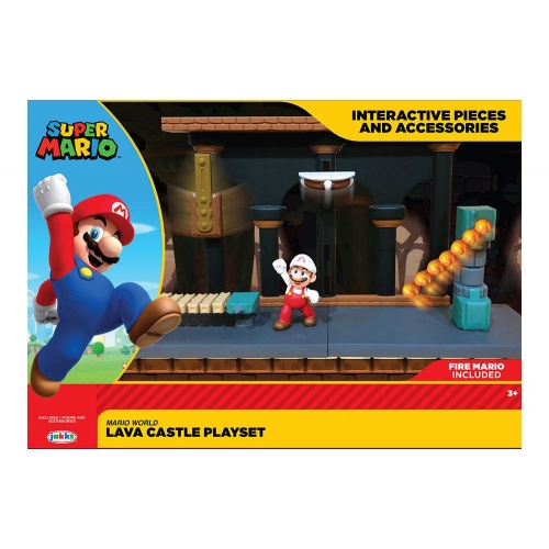 World of Nintendo - Playset Lava Castle