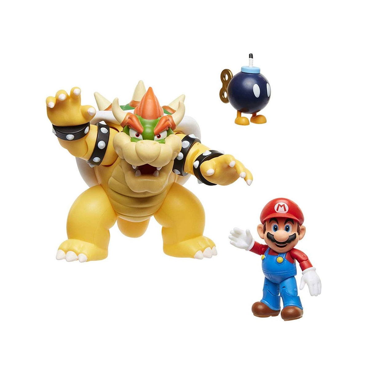 World of Nintendo - Pack 3 figurines Mario vs. Bowser Lava Battle
