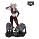 DC Direct - Statuette 1/10 Harley Quinn: Red, White & Black Harley Quinn by Jenny Frison 19 cm