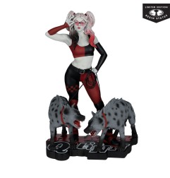 DC Direct - Statuette 1/10 Harley Quinn: Red, White & Black Harley Quinn by Jenny Frison 19 cm