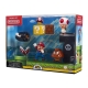 World of Nintendo - Pack 5 figurines Super Mario New  Bros. U Acorn Plains 6 cm