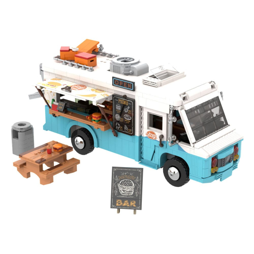 Jeu de construction - Original-Joyside Series Retro Food Truck 19 cm