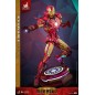 Marvel - Iron Man figurine Movie Masterpiece Diecast 1/6 Iron Man Mark VI (Fractal Armor) Hot Toys Exclusive 33 cm