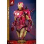 Marvel - Iron Man figurine Movie Masterpiece Diecast 1/6 Iron Man Mark VI (Fractal Armor) Hot Toys Exclusive 33 cm