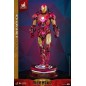 Marvel - Iron Man figurine Movie Masterpiece Diecast 1/6 Iron Man Mark VI (Fractal Armor) Hot Toys Exclusive 33 cm