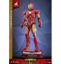 Iron Man - Figurine Movie Masterpiece Diecast 1/6 Iron Man Mark VI (Fractal Armor) Hot Toys Exclusive 33 cm