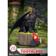 Dragons - Statuette Diorama D-Stage Toothless 14 cm