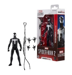 Marvel - Spider-Man 2  Legends Gamerverse figurine Peter Parker (Black Suit) 15 cm