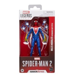 Spider-Man 2 Marvel  Legends Gamerverse - Figurine Miles Morales (Upgraded Suit Style) 15 cm
