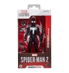 Marvel - Spider-Man 2  Legends Gamerverse figurine Peter Parker (Black Suit) 15 cm