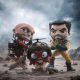 Deadpool et Wolverine - Ffigurine Mini Co. Wolverine Unmasked 14 cm