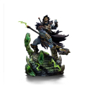 Les Maîtres de l'Univers - Statuette 1/10 Deluxe Art Scale Skeletor Unleashed 23 cm