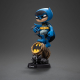 Batman - Figurine Mini Co. PVC Batman on Bat-Signal (Blue Variant) 15 cm
