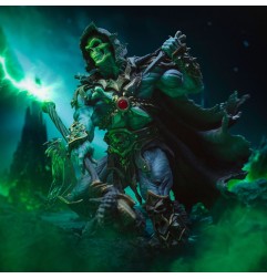 Les Maîtres de l'Univers - Statuette 1/10 Deluxe Art Scale Skeletor Unleashed 23 cm