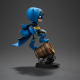 Batman - Figurine Mini Co. PVC Batman on Bat-Signal (Blue Variant) 15 cm
